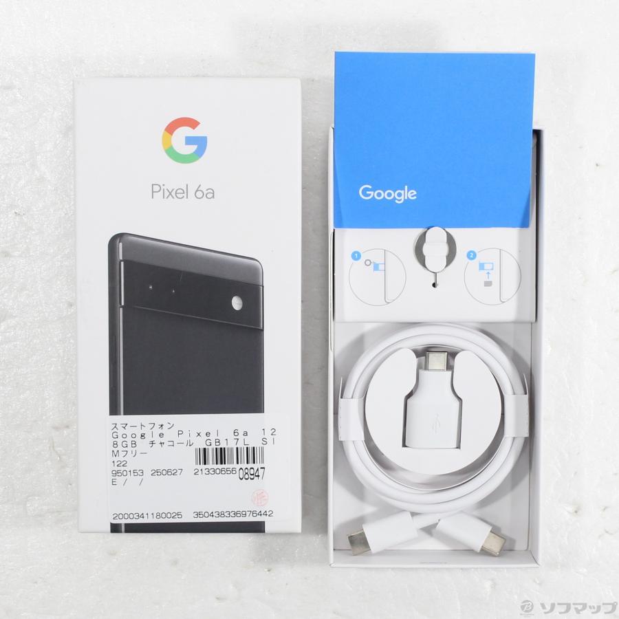 Google Pixel 6a Charcoal チャコール Y!mobile 新品Pixel 6a 128GB チャコールCharcoalnモデル:GB17L SIM