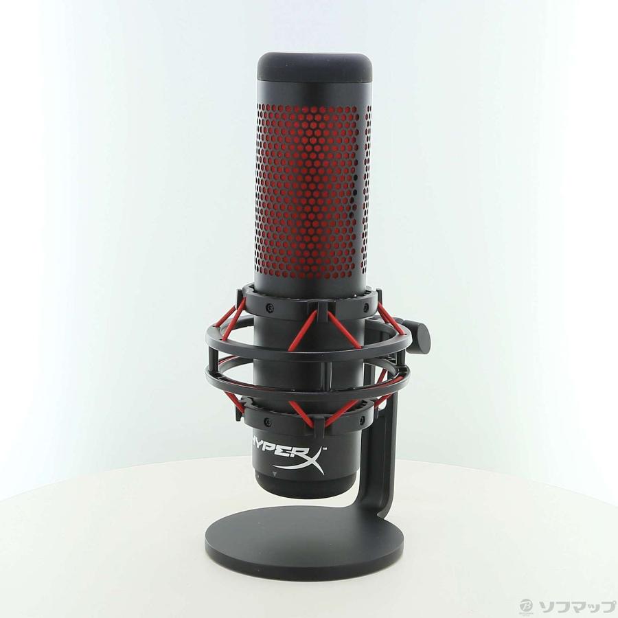 〔中古〕HYPERX  HyperX QuadCast スタンドアロンマイク HX-MICQC-BK |  | 01