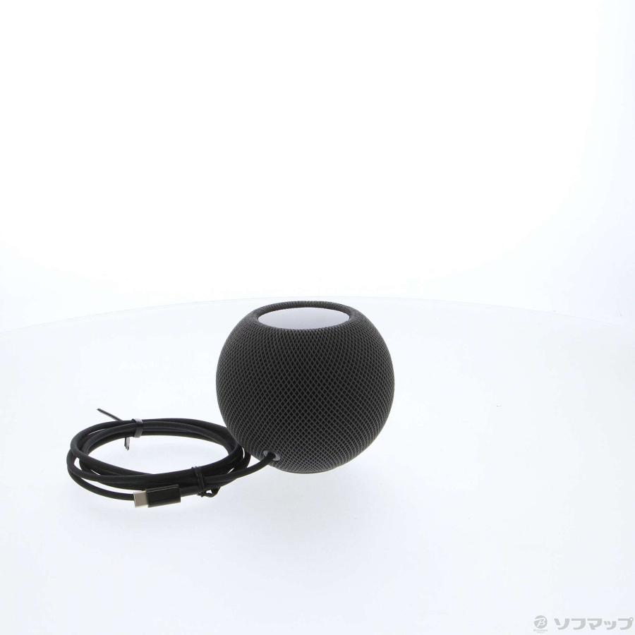 〔中古品〕 Pod mini スペースグレイ MY5G2J／A Apple 【美品】Apple HomePod mini MY5G2J/A スペースグレイ