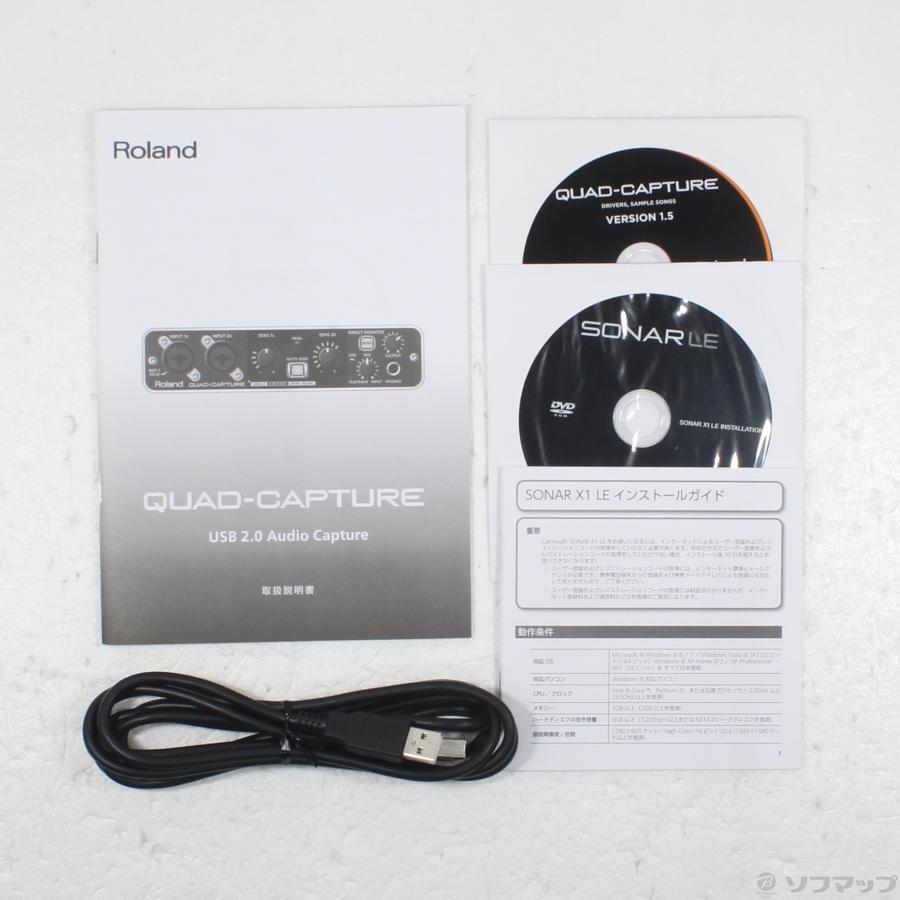 ローランド（Roland） 〔中古〕ROLAND QUAD-CAPTURE UA-55