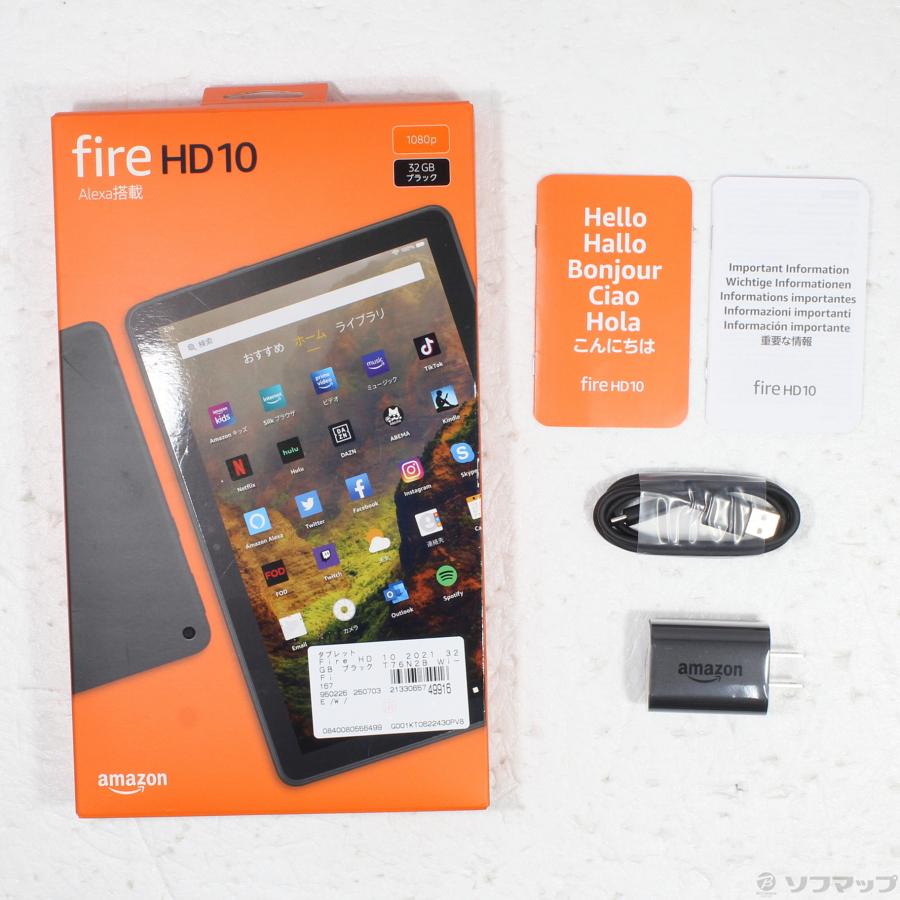 〔中古〕Amazon(アマゾン)  Fire HD 10 2021 32GB ブラック T76N2B Wi-Fi |  | 05