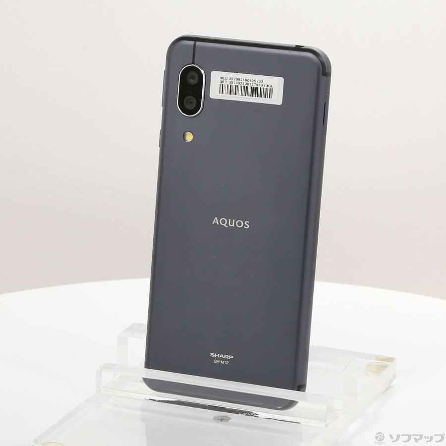 SHARP 〔中古〕SHARP(シャープ) AQUOS sense3 64GB ブラック SH
