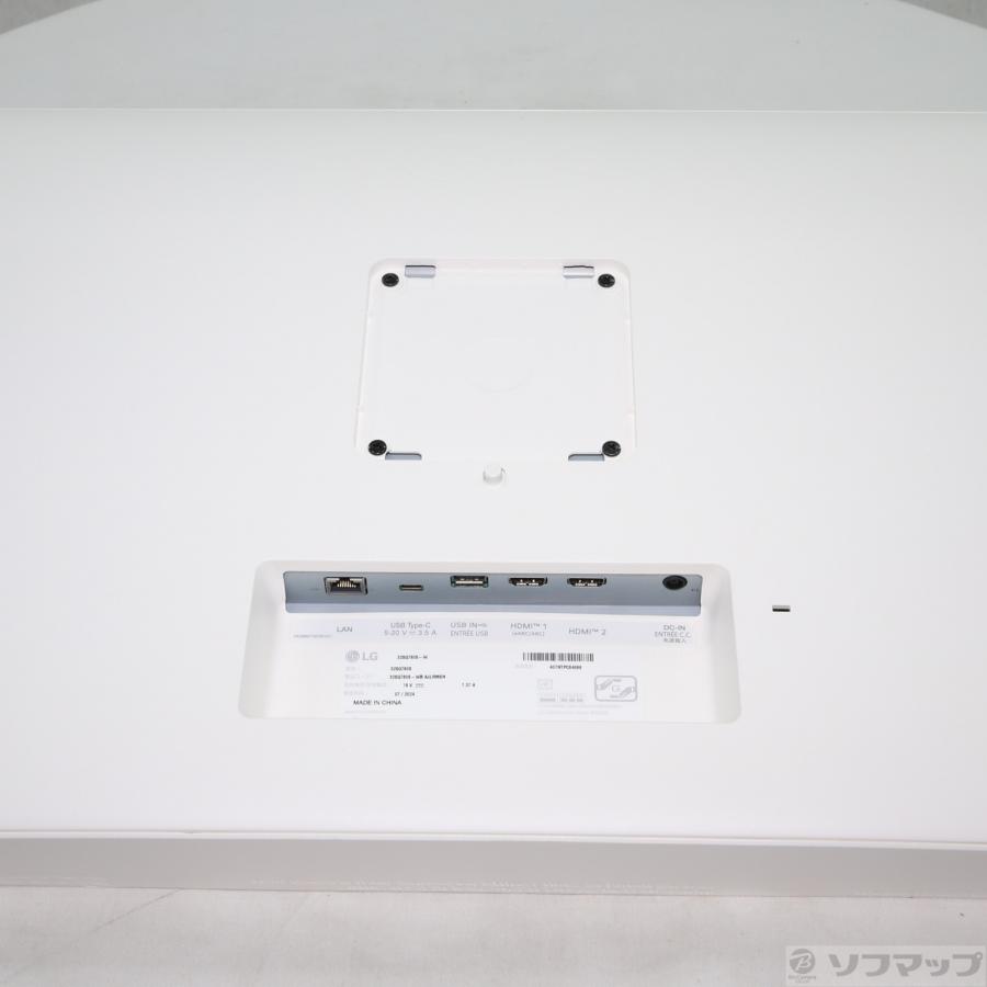 〔中古〕LG(エルジー)  SMART Monitor 32SQ780S-W ホワイト | LGエレクトロニクス | 02