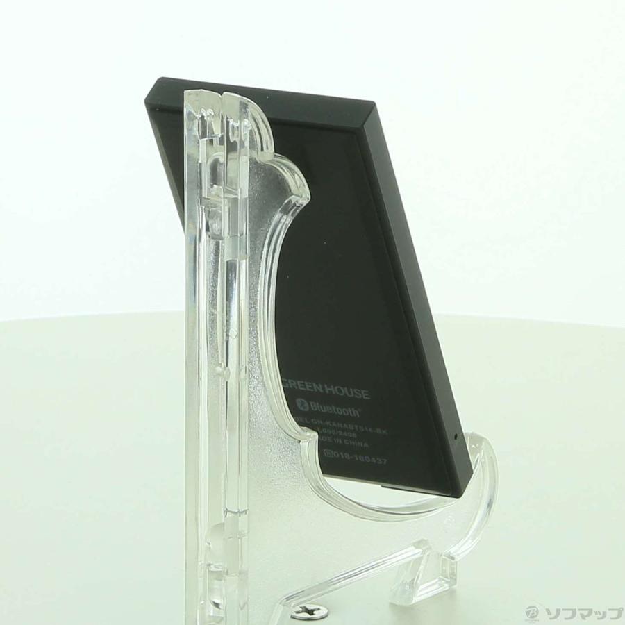 〔中古〕GREEN HOUSE(グリーンハウス)  〔展示品〕 KANA BT メモリ16GB+microSD ブラック GH-KANABTS16-BK | GREEN HOUSE（パソコン） | 03