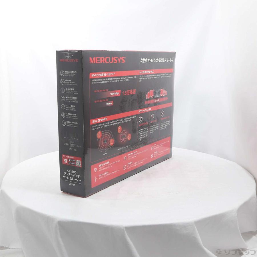 〔中古〕MERCUSYS  MR70X AX1800 デュアルバンドWi-Fi 6ルーター |  | 02
