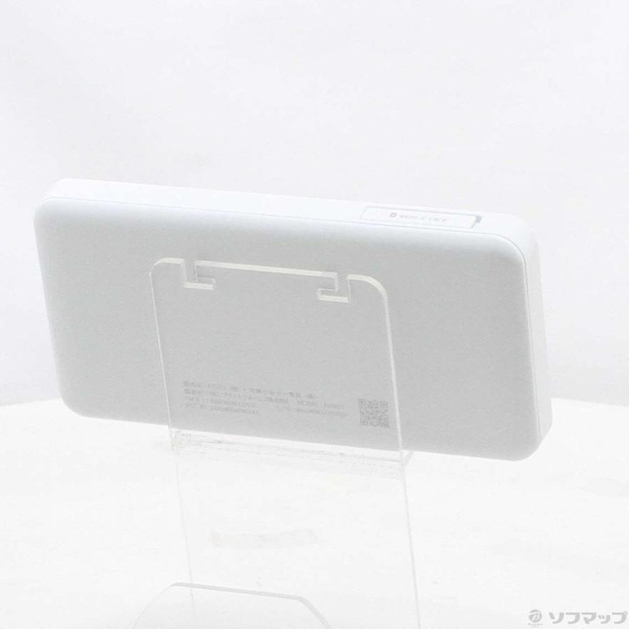 〔中古〕au  Speed Wi-Fi 5G X11 NAR01SWU スノーホワイト WiMAX |  | 03