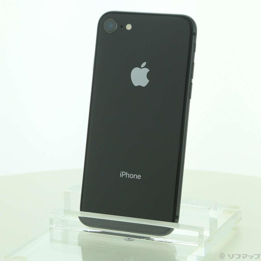 iPhone8 64GB スペースグレイ MQ782J/A SIMフリー SIMロック解除済】docomo iPhone8 64GB A1906 (MQ782J/A