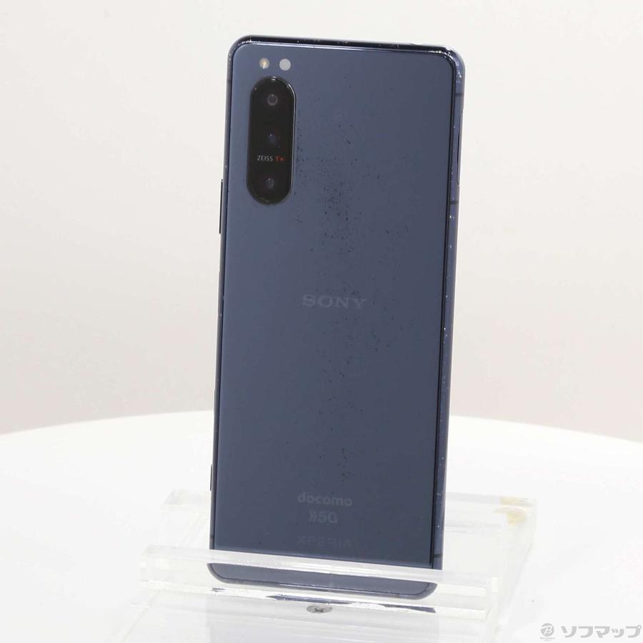 Xperia - Xperia 5 II ブルー 128 GB docomo SIMロック解除済 SONY 〔中古〕SONY(ソニー) Xperia 5 II 128GB ブルー SO-52A