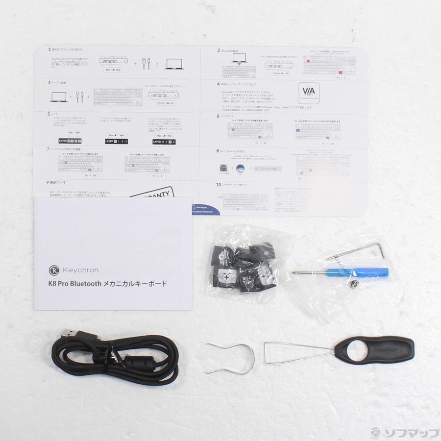 〔中古〕キークロン  Keychron K8 Pro K8P-J6P-JIS 静音赤軸 |  | 05