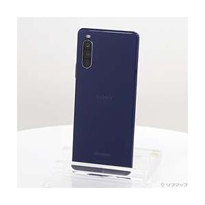 〔中古〕SONY(ソニー)  Xperia 10 II 64GB ブルー SO-41A docomoロック解除SIMフリー | SONY