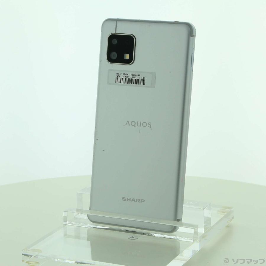 〔中古〕SHARP(シャープ)  AQUOS sense4 lite 64GB シルバー SH-RM15 楽天 SIMフリー |  | 01
