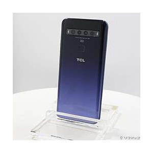 〔中古〕TCL(ティーシーエル)  TCL 10 5G 128GB クロームブルー T790H SIMフリー | 