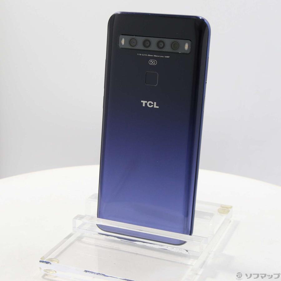 〔中古〕TCL(ティーシーエル)  TCL 10 5G 128GB クロームブルー T790H SIMフリー |  | 01