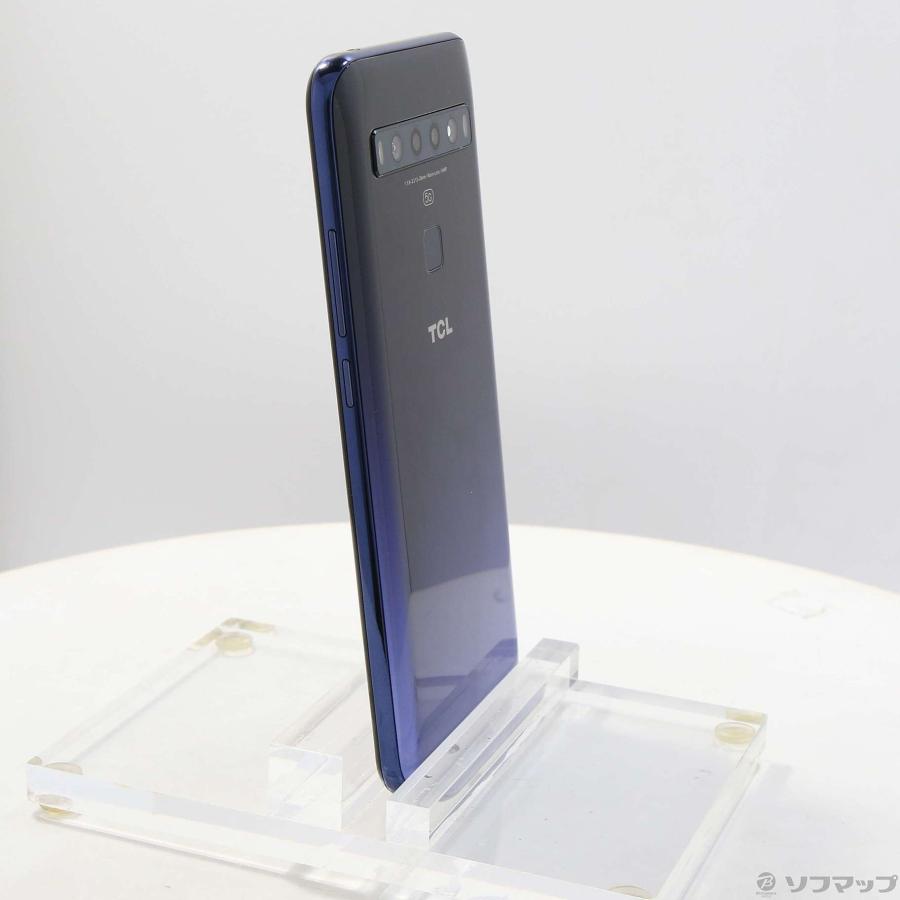〔中古〕TCL(ティーシーエル)  TCL 10 5G 128GB クロームブルー T790H SIMフリー |  | 04