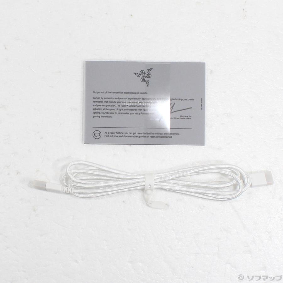 〔中古〕RAZER(レイザー)  Huntsman Mini JP Mercury White - Linear Optical Switch RZ03-03391100-R3J1 | Razer | 05