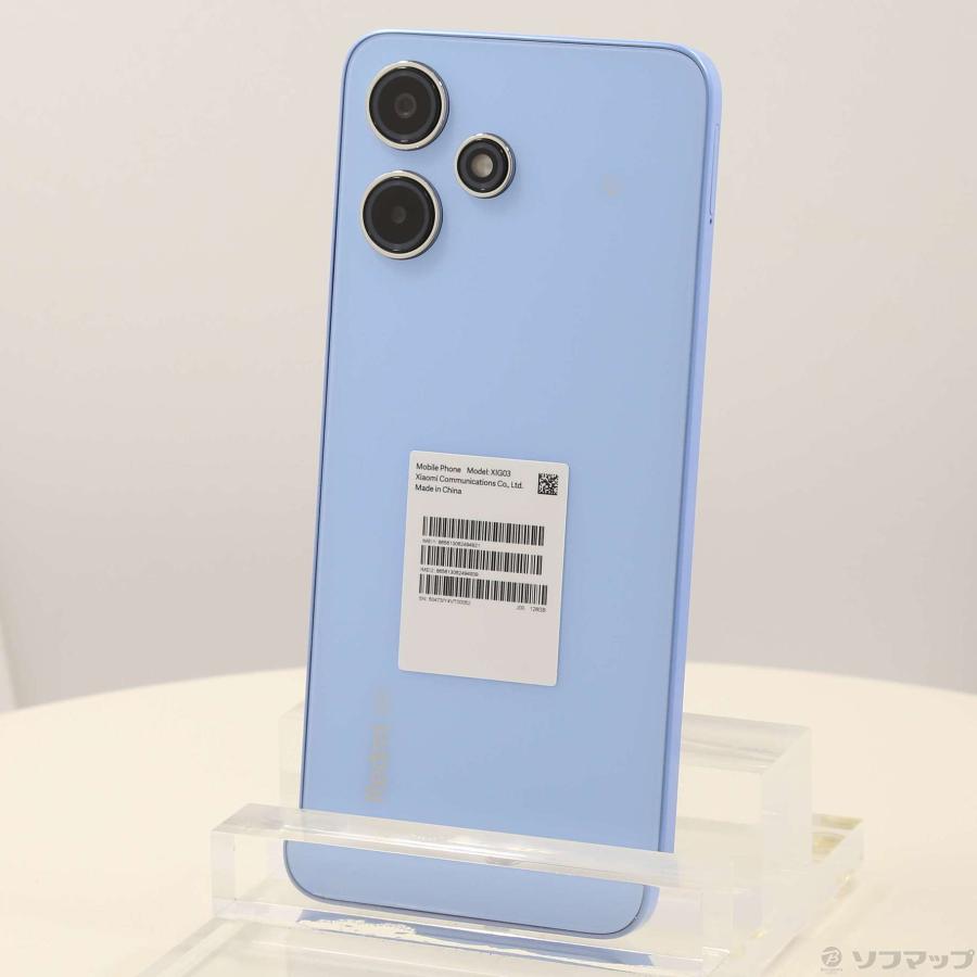 Xiaomi Redmi12 XIG03 スマートフォン 本体 青　中古 Xiaomi XIG03 Redmi 12 5G スカイブルー SIMフリー au 中古