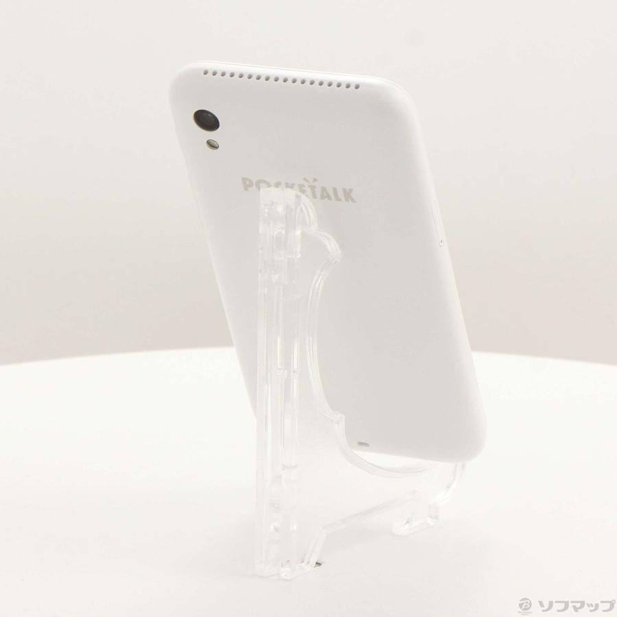 〔中古〕ソースネクスト  POCKETALK S Plus ホワイト PTSPGW |  | 03