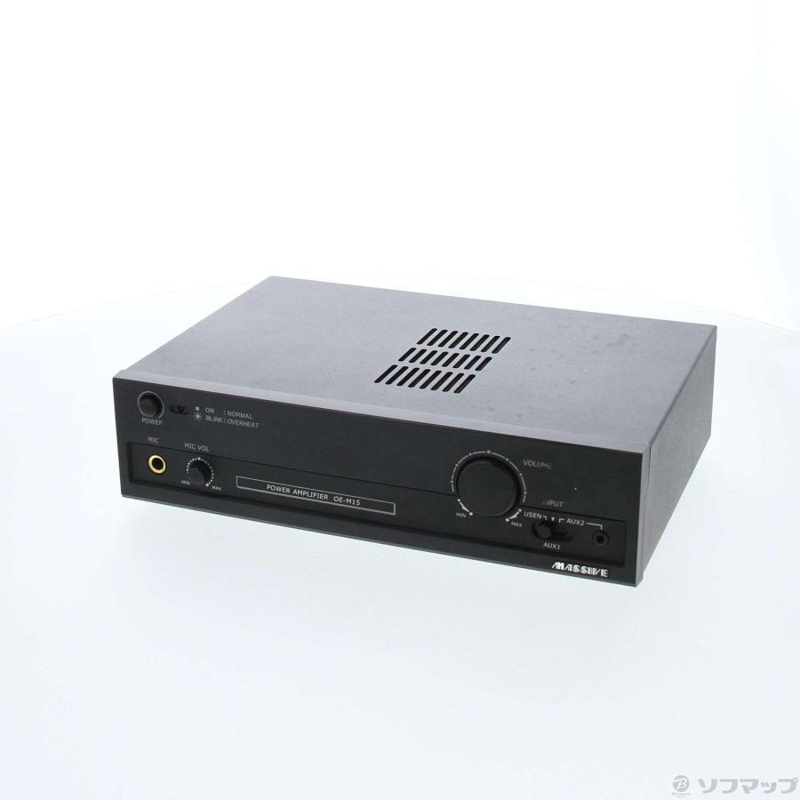 MASSIVE パワーアンプ OE-M15 Massive OE-M15 Power Amplifier パワーアンプ モノラルアンプ ロー