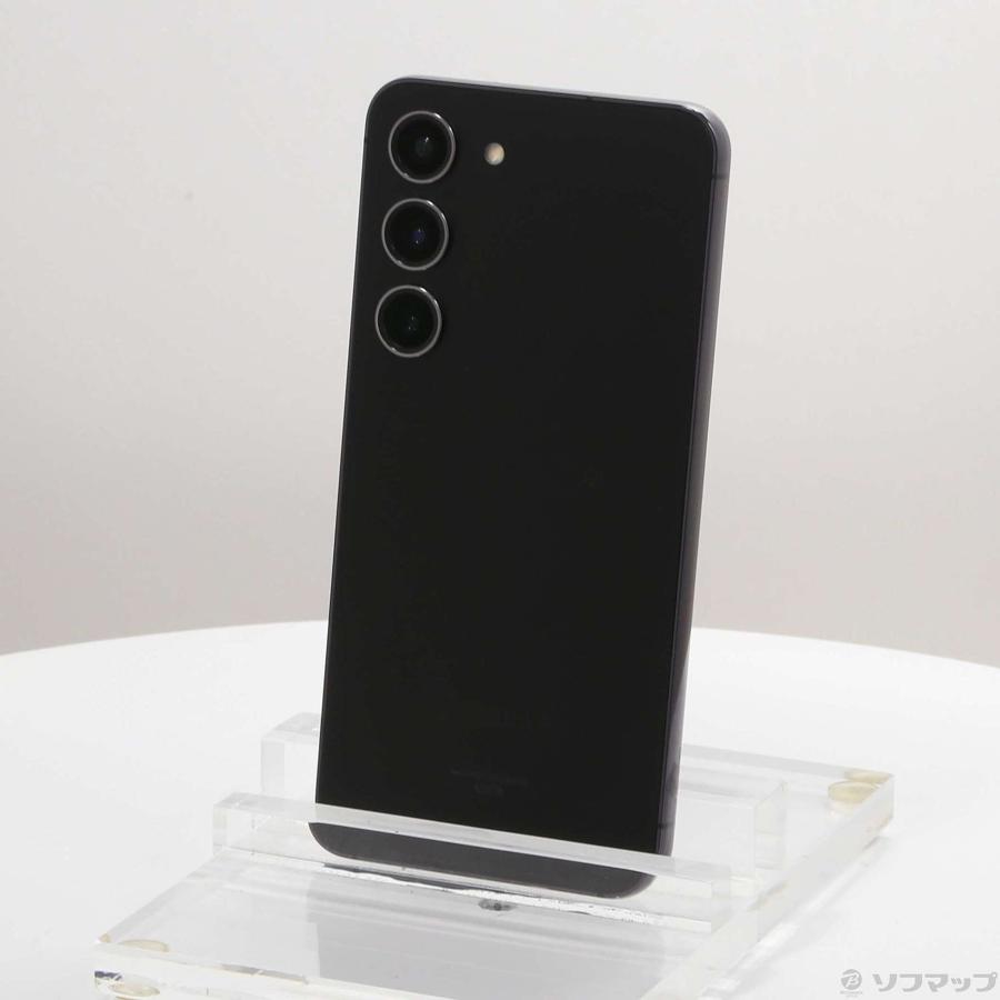 美品 au版 Galaxy S23 256GB ファントムブラック SCG19 ムスビー｜Galaxy S23 SCG19 256GB ファントムブラック SIM