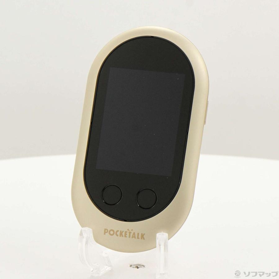 〔中古〕ソースネクスト  POKETALK (ポケトーク) W ゴールド W1PWG |  | 01