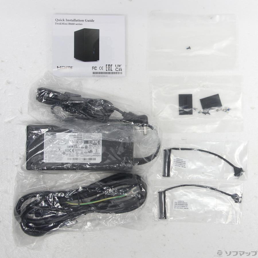 〔中古〕中古ソフマップ  ASRock DeskMini B660／B／BB／BOX／JP for SI |  | 05