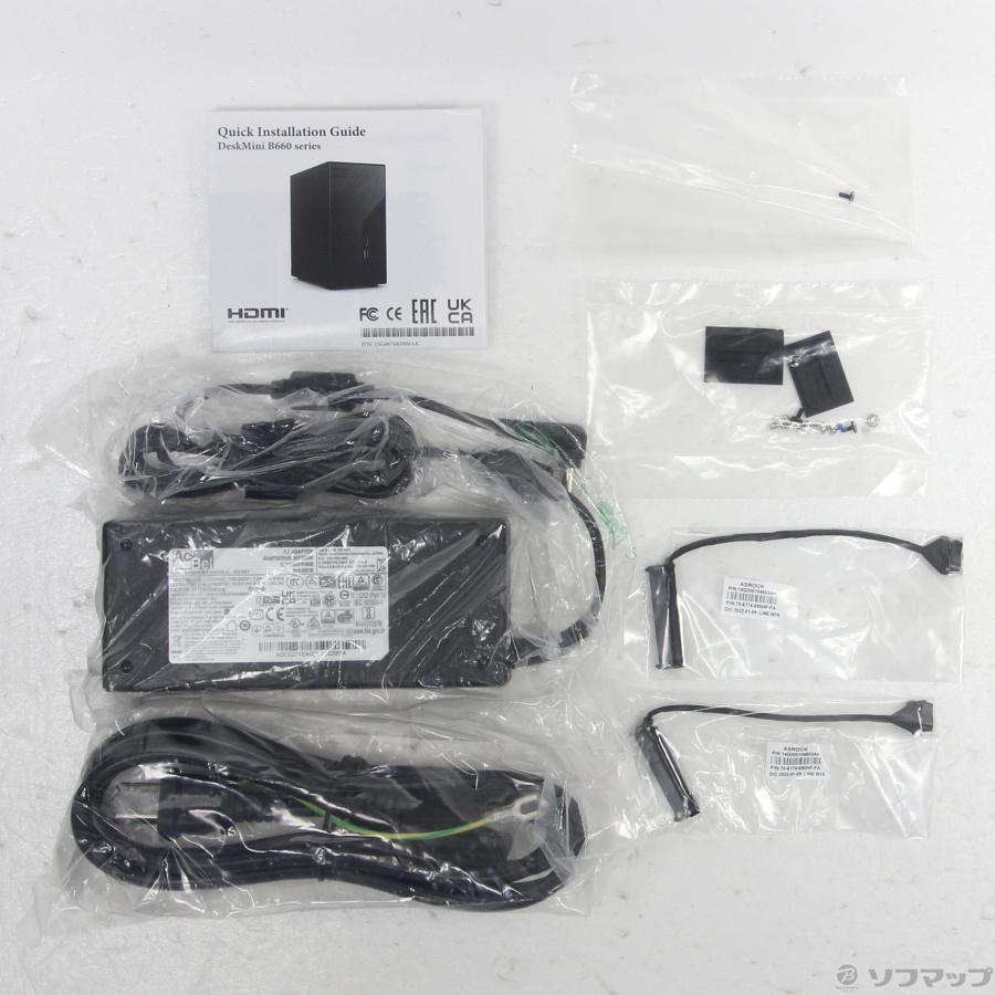 〔中古〕中古ソフマップ  ASRock DeskMini B660／B／BB／BOX／JP for SI |  | 05