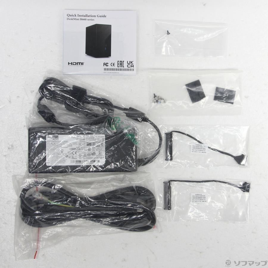 〔中古〕中古ソフマップ  ASRock DeskMini B660／B／BB／BOX／JP for SI |  | 05