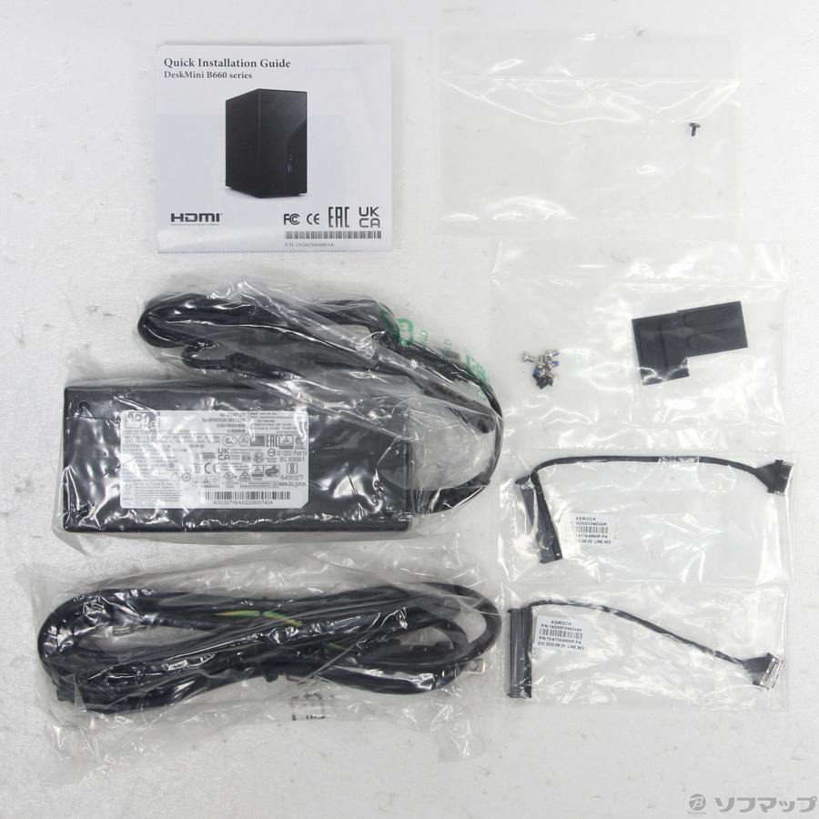 〔中古〕中古ソフマップ  ASRock DeskMini B660／B／BB／BOX／JP for SI |  | 05