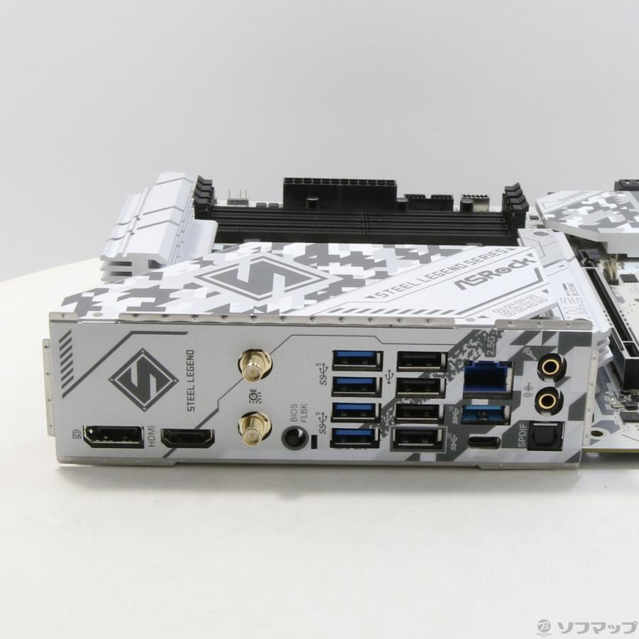 asrock b650 steel legend wifi 中古　訳あり ASRock B650 Steel Legend WiFi (B650 AM5 ATX) ｜ パソコン通販