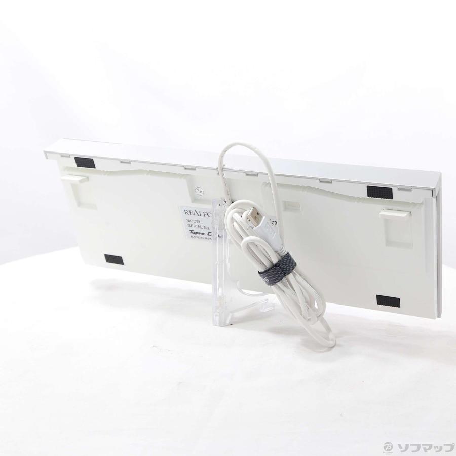 〔中古〕東プレ  REALFORCE TKL SA for Mac R2TLSA-US4M-WH スーパーホワイト+シルバー |  | 03