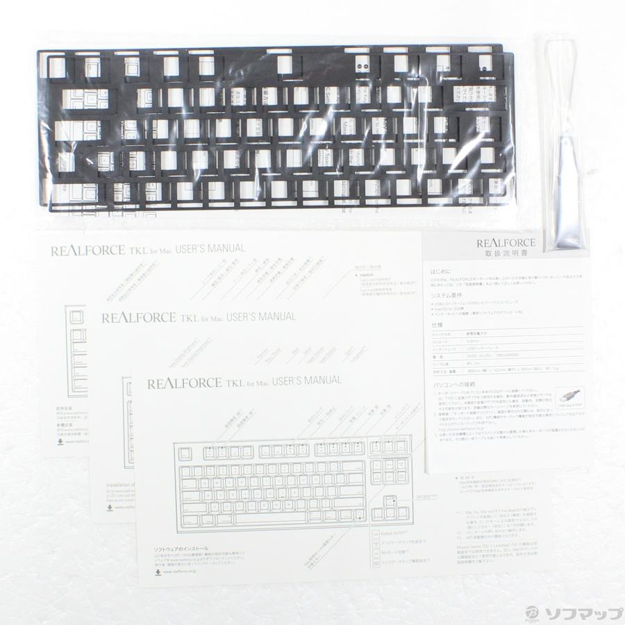 〔中古〕東プレ  REALFORCE TKL SA for Mac R2TLSA-US4M-WH スーパーホワイト+シルバー |  | 05