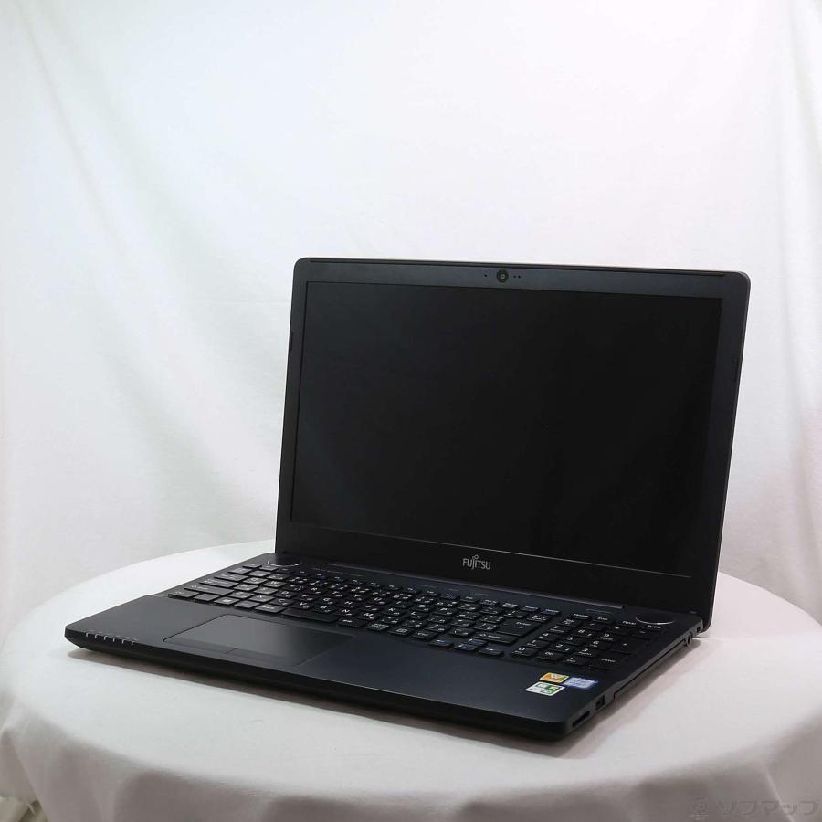 〔中古〕FUJITSU(富士通）  格安安心パソコン LIFEBOOK AH53／X FMVA53XB シャイニーブラック 〔Windows 10〕 | 富士通 | 01