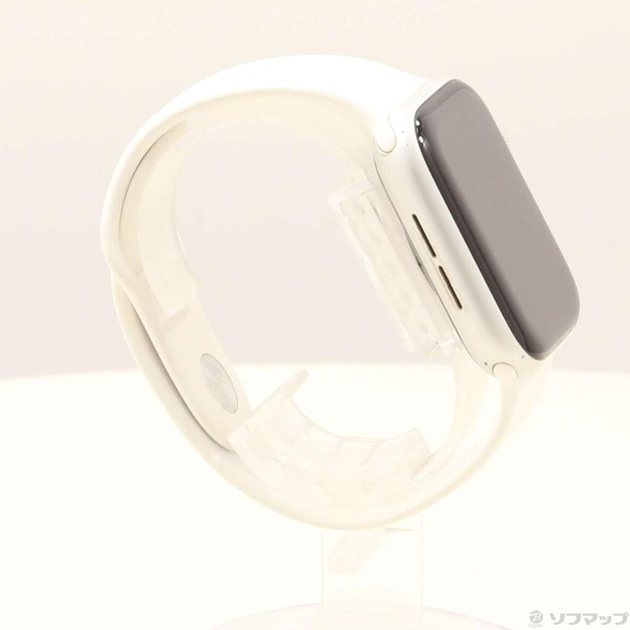 Apple Watch - Apple Watch Series 4  GPS 44mm シルバーアルミ中古 Apple 〔中古〕Apple(アップル) Watch Series 4 GPS 44mm