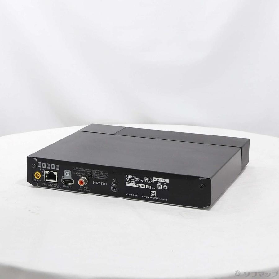 ブルーレイプレーヤー　SONY　BDP-S1500　中古 中古 SONYソニー ブルーレイディスクプレーヤー BDP-S1500 BD