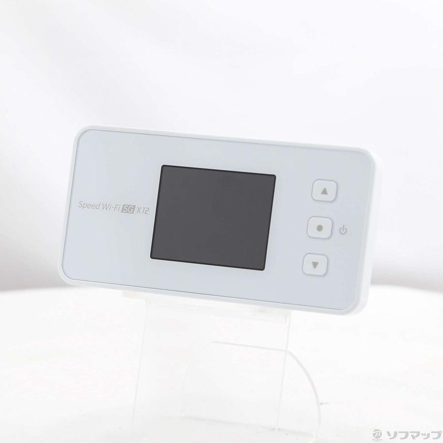 〔中古〕au  〔中古品〕 Speed Wi-Fi 5G X12 NAR03SWU アイスホワイト SIMフリー |  | 01