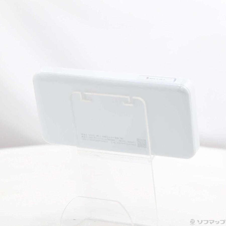 〔中古〕au  〔中古品〕 Speed Wi-Fi 5G X12 NAR03SWU アイスホワイト SIMフリー |  | 03
