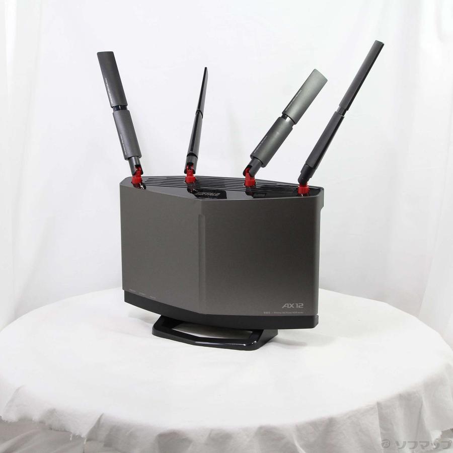 〔中古〕BUFFALO(バッファロー）  WXR-6000AX12S／N チタニウムグレー | BUFFALO | 01