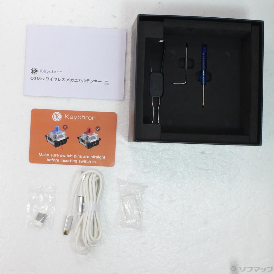 〔中古〕キークロン  Keychron Q0 Max RGBバックライト バナナ軸 Q0M-P4-US |  | 05