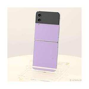 Galaxy Z Flip4　パープル　【画面美品】 SIMフリー】Galaxy Z Flip4 SCG17 ボラパープル [128GB] 本体 [B