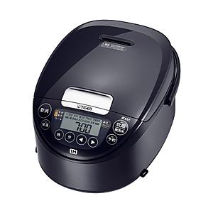 〔中古〕TIGER(タイガー)  〔展示品〕 IHジャー炊飯器 炊きたて モーブブラック JPW-Y100KV ［5.5合 ／IH］ | タイガー