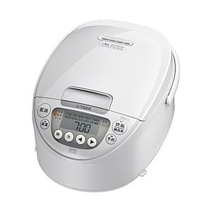 〔中古〕TIGER(タイガー)  〔展示品〕 IHジャー炊飯器 炊きたて ピュアホワイト JPW-Y100WY ［5.5合 ／IH］ | タイガー