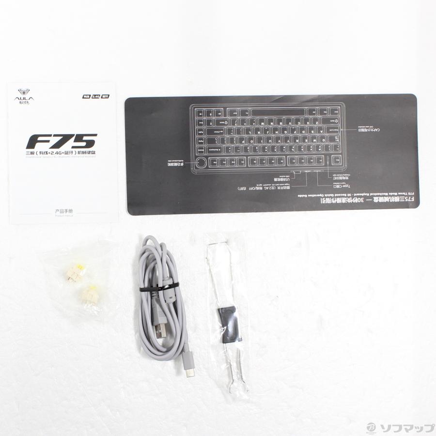 〔中古〕その他メーカー  EPOMAKER x Aula F75 シーソルトブルー 黄軸 |  | 05