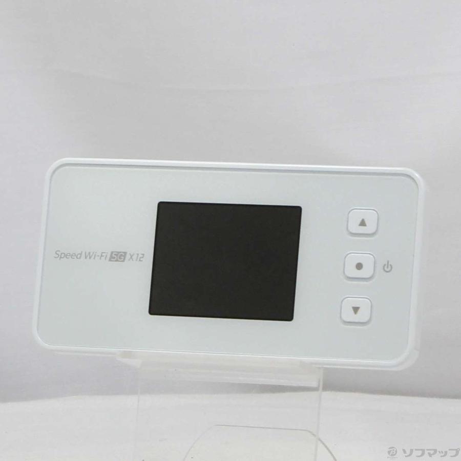 〔中古〕NEC(エヌイーシー)  〔中古品〕 Speed Wi-Fi 5G X12 NAR03SWU アイスホワイト SIMフリー |  | 01