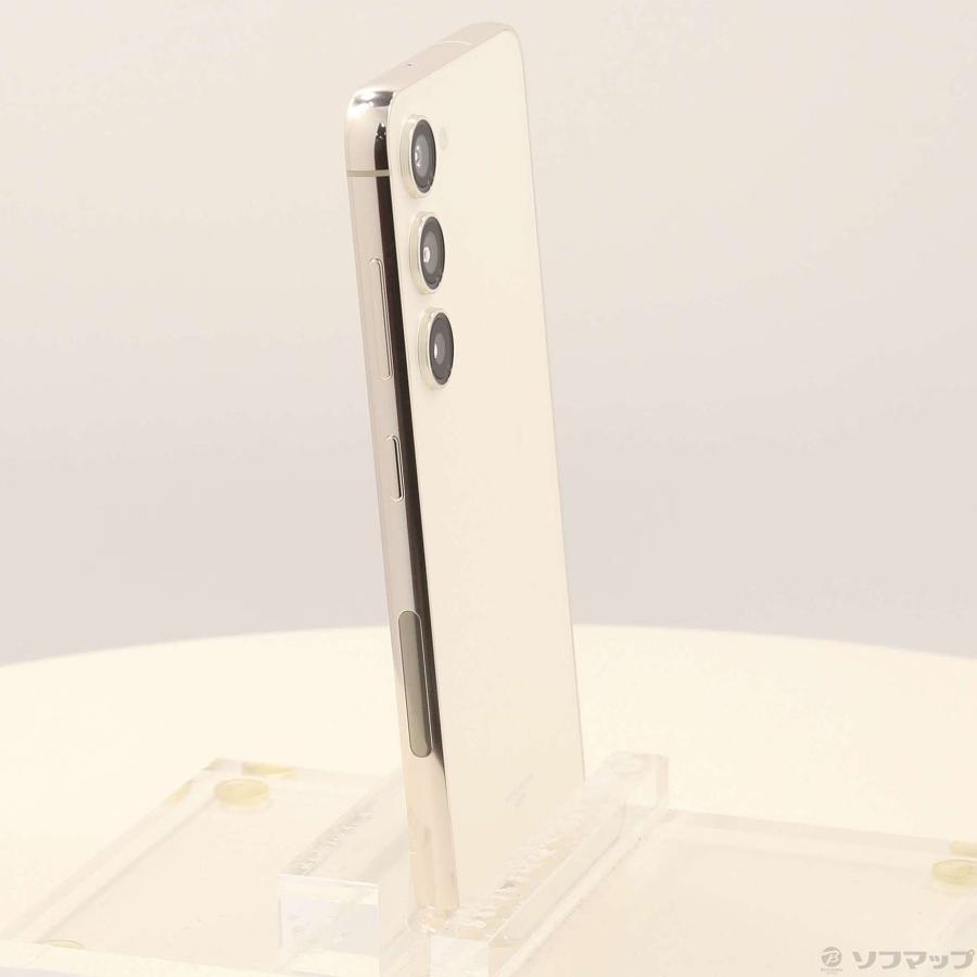 中古〕SAMSUNG(サムスン) Galaxy S23 256GB クリーム SCG19 au SIM