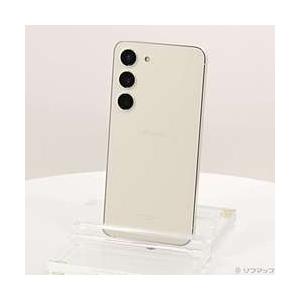 Galaxy S23 256GB SC-51D クリーム （ドコモ版） 中古〕NTTドコモ Galaxy S23 256GB クリーム SC-51D docomo SIM