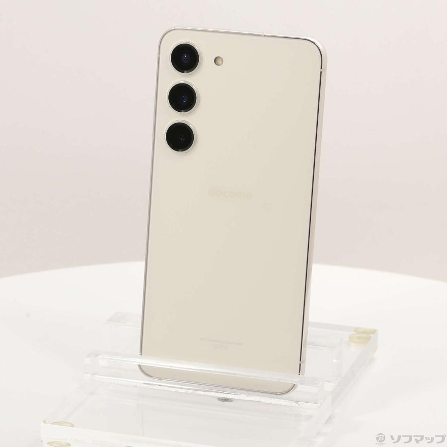 中古〕NTTドコモ Galaxy S23 256GB クリーム SC-51D docomo SIM