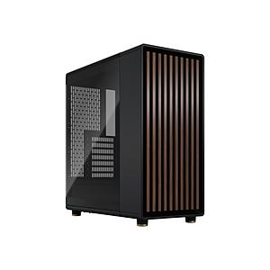 〔中古〕FRACTAL DESIGN(フラクタルデザイン)  〔展示品〕 PCケース North Charcoal Black TG Dark FD-C-NOR1C-02 ブラック 箱破損品 | Fractal Design
