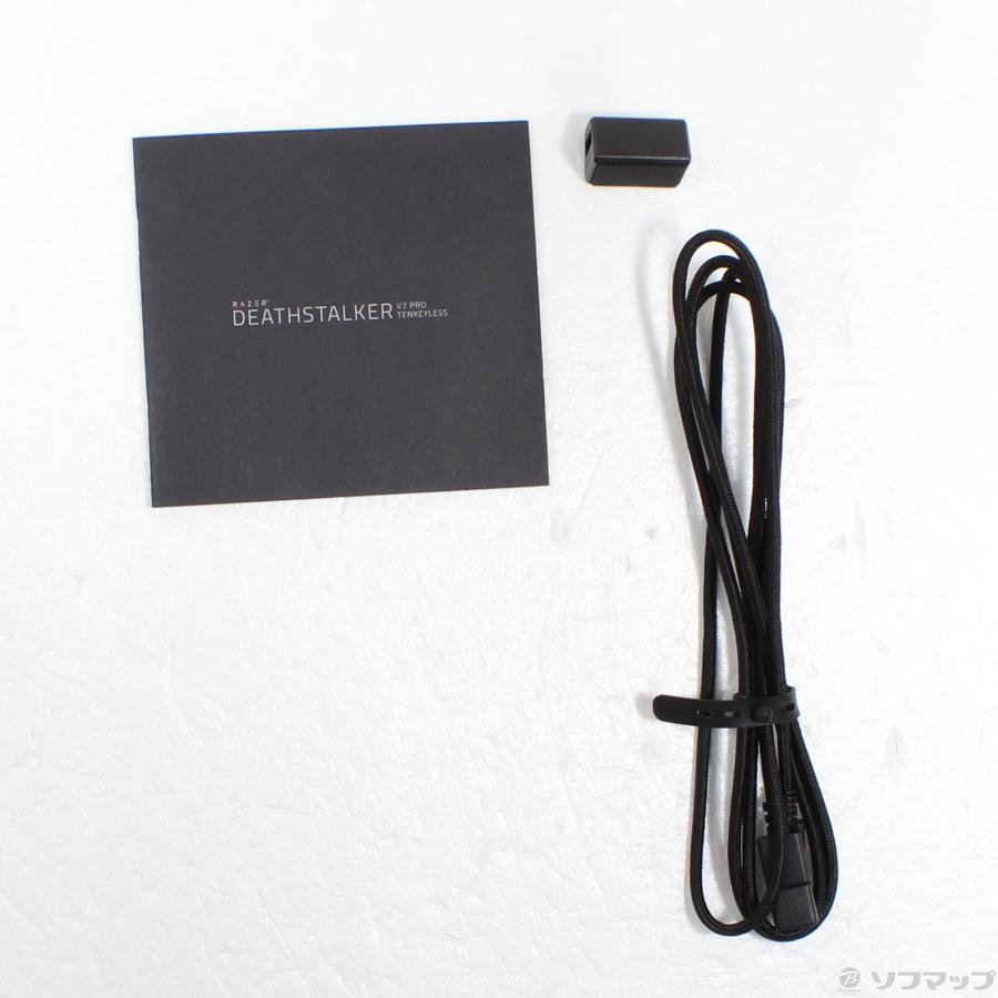 〔中古〕RAZER(レイザー)  DeathStalker V2 Pro Tenkeyless JP Liner Optical Switch 赤軸 | Razer | 05