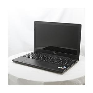 〔中古〕FUJITSU(富士通）  格安安心パソコン LIFEBOOK AH53／X FMVA53XBG シャイニーブラック 〔Windows 10〕 | 富士通