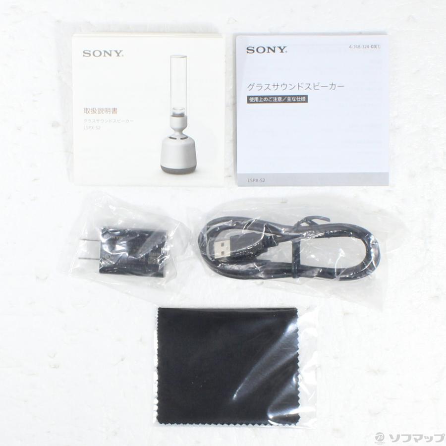 I16333 【動作確認済】　ソニー　LSPX-S2 グラスサウンドスピーカー I16333 【動作確認済】 ソニー LSPX-S2 グラスサウンドスピーカー